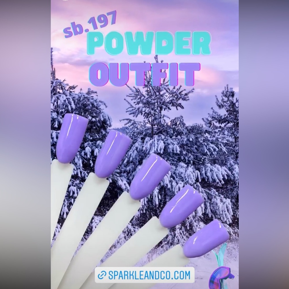 Sparkle & Co Nail Dip Powder Polish in Powder Outfit